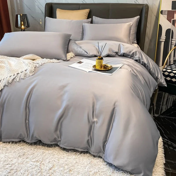 Nordic 100% Cotton Bedding Set – Duvet Cover & Sheet