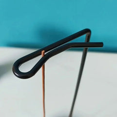 Wooden Round Upside Down Incense Burner & Stick Holder