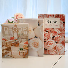 3-Piece Decorative Fake Books Set for Coffee Table & Decor