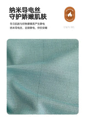 Winter Milk Fleece 4-Piece Flannel Bedding Set