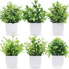 Artificial Eucalyptus Bonsai Potted Plant – Indoor & Outdoor Decor