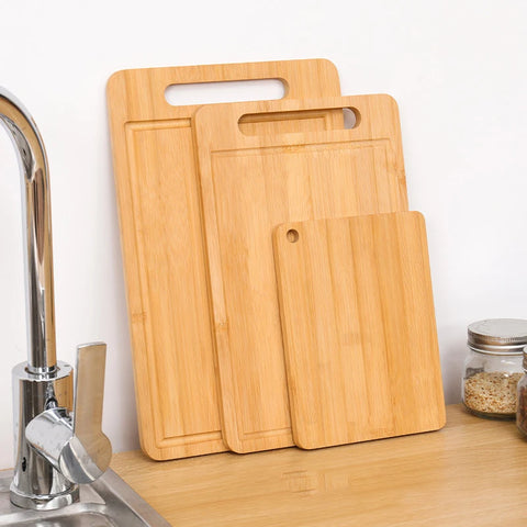 Thickened Bamboo Wooden Cutting Board for Kitchen