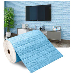 3D Foam Brick Wall Panels – Self-Adhesive Waterproof Wall Decals
