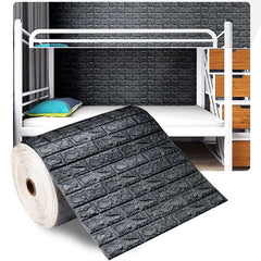 3D Foam Brick Wall Panels – Self-Adhesive Waterproof Wall Decals