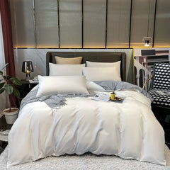 Nordic 100% Cotton Bedding Set – Duvet Cover & Sheet