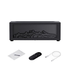 Air Humidifier & Essential Oil Diffuser with LED Light & Remote