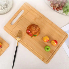 Thickened Bamboo Wooden Cutting Board for Kitchen