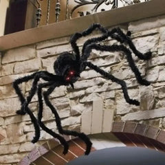 Giant Plush Halloween Spider Decoration – 30 to 200cm