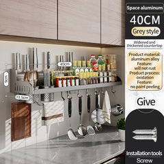 Kitchen Spice & Knife Holder with Spoon and Chopstick Organizer